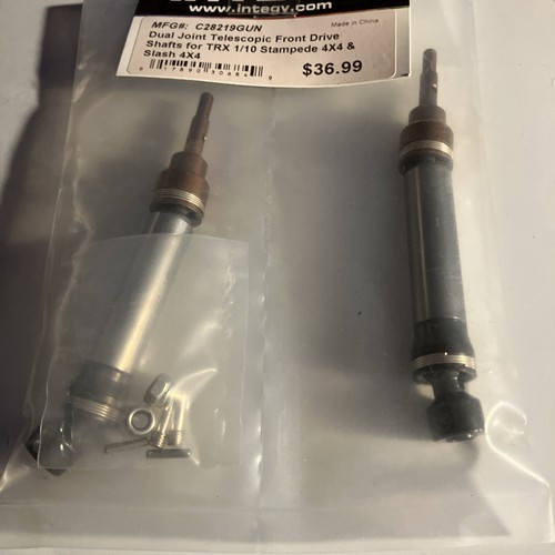 Slash 4x4 C28219GUN Integy Front Driveshafts & SSLF254D Hot Racing Spur Gear - Picture 12 of 15