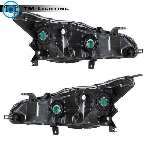 Headlights For 2019-2021 Nissan Altima Chrome Left+Right Side Headlamps Halogen - Picture 7 of 9