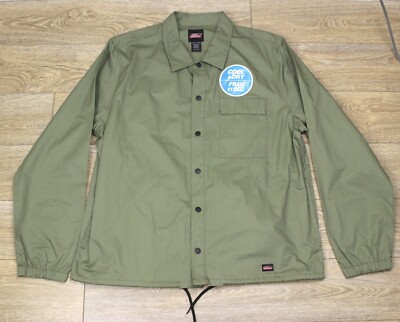 Dickies khaki green work Jacket sz XL 