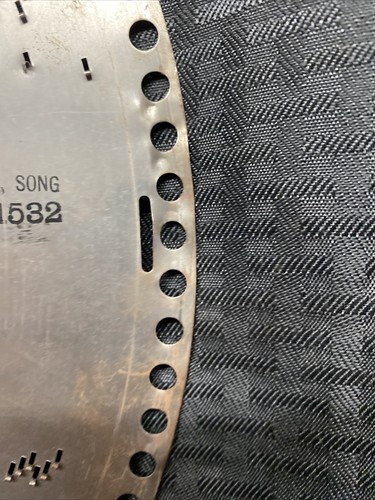 Regina Music Box Disc 15 1/2 Record Das Mailufteri #1582 - Picture 12 of 12