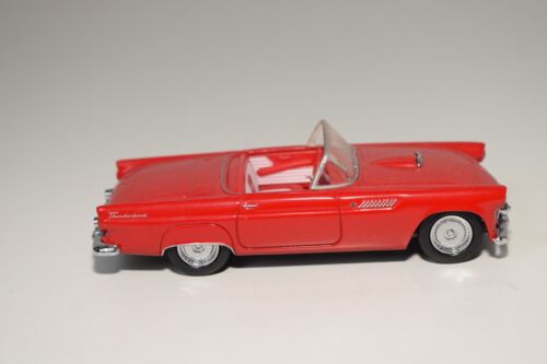 A41 1:43 MATCHBOX DINKY COLLECTION FORD THUNDERBIRD CABRIO ROJO COMO NUEVO - Imagen 4 de 7