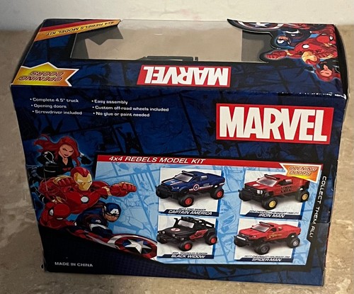 Marvel 4x4 Rebels Model Kit BLACK WIDOW - Picture 3 of 3