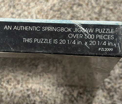 Vintage Hallmark Springbock Ski Schnee Puzzle Freedoms Trail 500 Stck. NEU versiegelt - Bild 4 von 7