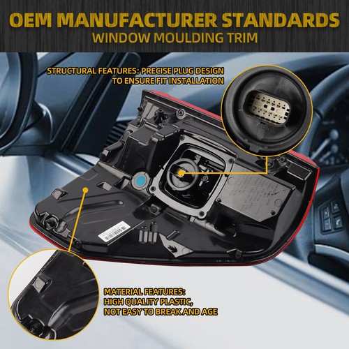 Right LED Tail Light W/BLIS For Ford F150 F-150 2021 2022 2023 Rear Brake Lamp - Picture 4 of 7