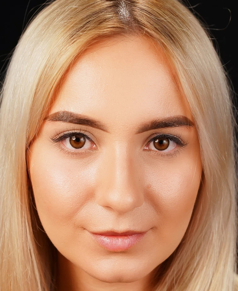 Kontaktlinsen farbig ohne Stärke farbige beige Jahreslinsen Funlinsen City Beige - Bild 3 von 4