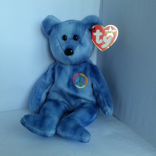 TY BEANIE BABIES | PEACE SYMBOL THE BEAR