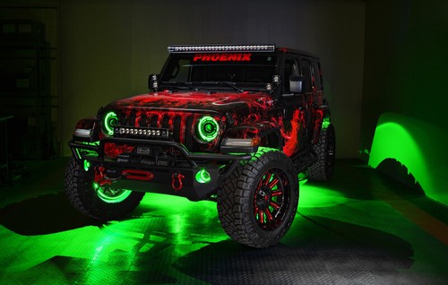 Oracle For Jeep Wrangler JL/JT Sport High Performance W LED Fog Lights - W/o - Picture 3 of 10