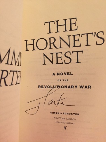 PRESIDENT JIMMY CARTER SIGNED THE HORNET'S NEST POTUS AUTOGRAPHED BOOK + PHOTOS - Picture 6 of 6
