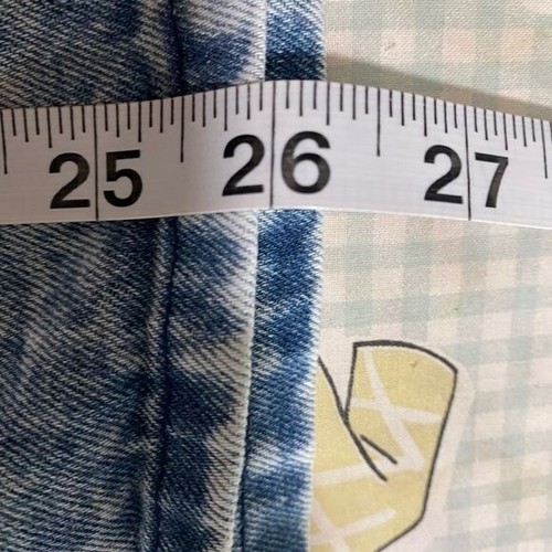 Vintage 80er Issac Lord Sports Säure Waschrock Bleistift Knielänge Größe 8 USA - Bild 6 von 10