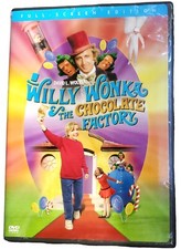 Willy Wonka & The Chocolate Factory Movie DVD Family Kids Candy Comedy