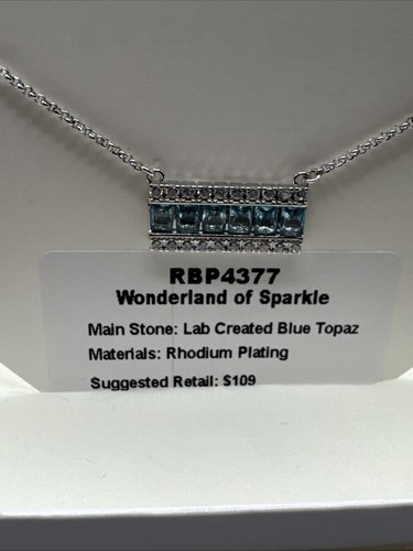 Bomb Party Necklace RBP4377 “Wonderland of Sparkle” November Birthday Collection - Picture 2 of 2