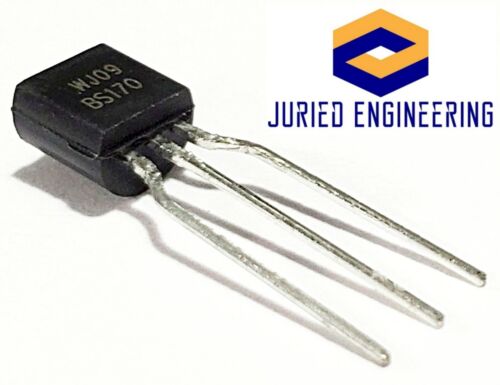 BS170 Small Signal MOSFET 500 mA, 60 Volts N-Channel Enhancement Mode FET TO-92 - Picture 6 of 12