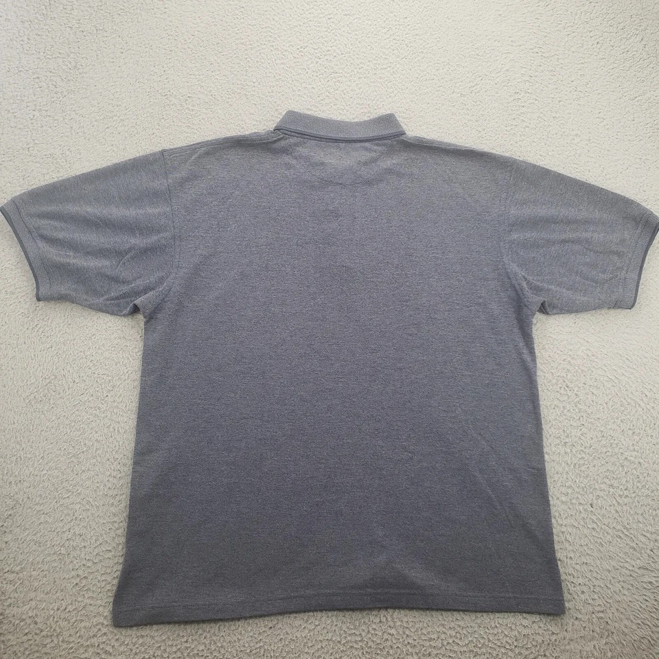 Camisa masculina Boca Classics XL azul polo golfe casual clássica ao ar livre colarinho - Imagem 3 de 4