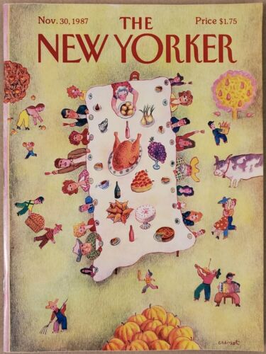 The New Yorker Magazine - Lot of 6, 1987 from November and December - Picture 2 of 7