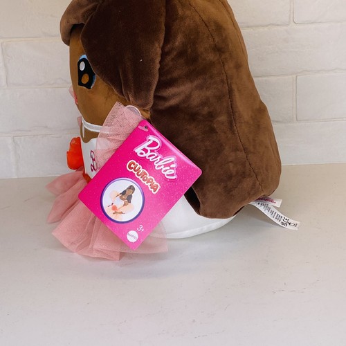 Cuutopia Barbie Pfirsiche N' cremefarbenes Kleid Outfit Plüschtier Plüschtier Stuffie Puppe 10"" Neu - Bild 4 von 6