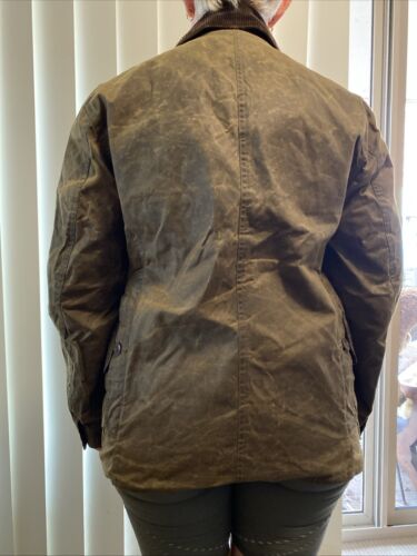 AuthenticPolo Ralph Lauren Wax Hunting Jacket Ranch Oil VtG Dark Brown S 170/92A - Picture 3 of 9