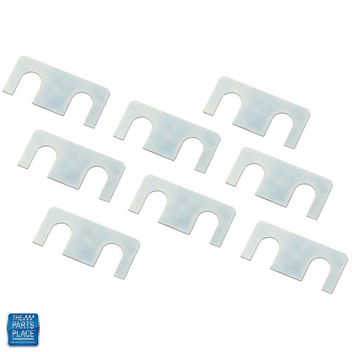1970-72 Chevelle Malibu El Camino Cowl Induction Hood Door Bracket Shim Kit 8PC - 第 1/2 張圖片
