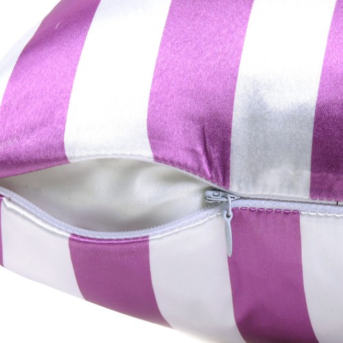 Cushion Cover Home Decorative Pillow Covers Soft Satin Striped Throw Pillows 5Pc - Picture 51 of 135