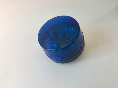 24Vdc LED strobe light, 70mm Panel warning alarm beacon, Red, Green, Blue, Amber - Picture 16 of 25