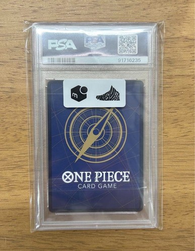 PSA 10 Shanks OP01-120 ONE PIECE Card P-SEC secret Comic Manga Parallel japan - Bild 2 von 2