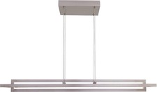 ARTIKA Biplan 29-Watt Integrated LED Brushed Nickel Pendant