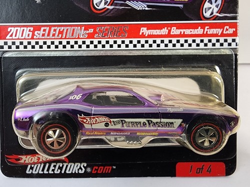 Hot Wheels RLC 2006 Selections Plymouth Barracuda Funny Car / A17 - Picture 4 of 7
