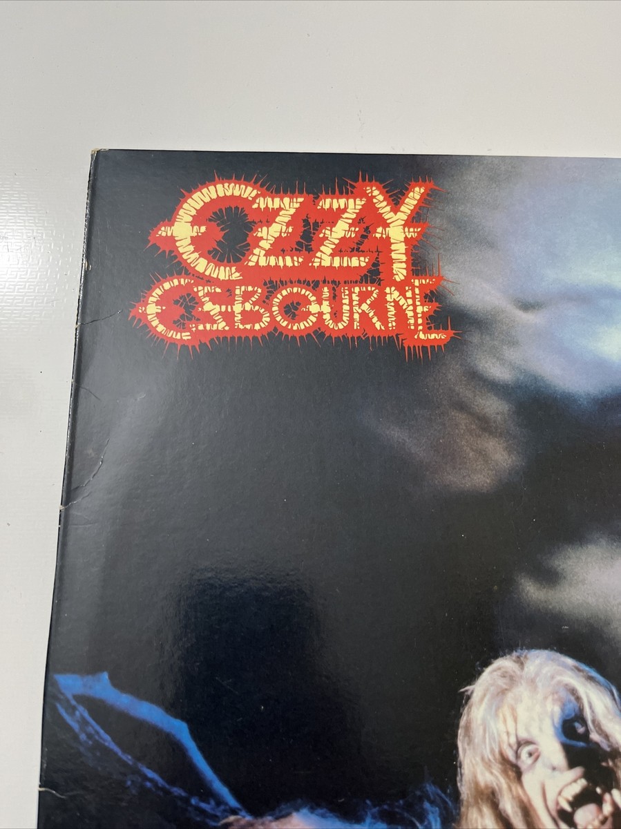 Ozzy Osbourne Bark at the Moon レコード シール付 Ozzy Osborne Bark at the Moon Vinyl Album QZ 38987 CBS USA