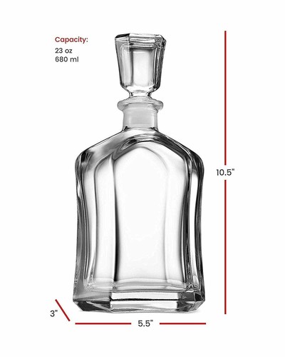 Personalisiertes Whisky Dekanter Set - Jubiläum, Hochzeit Geschenkset, Weihnachtsgeschenk - Bild 5 von 7