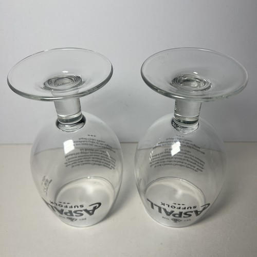 Set Of 2 Aspall Cider Pint Chalice Glasses 20oz M18 Pub Home Bar - 第 6/6 張圖片