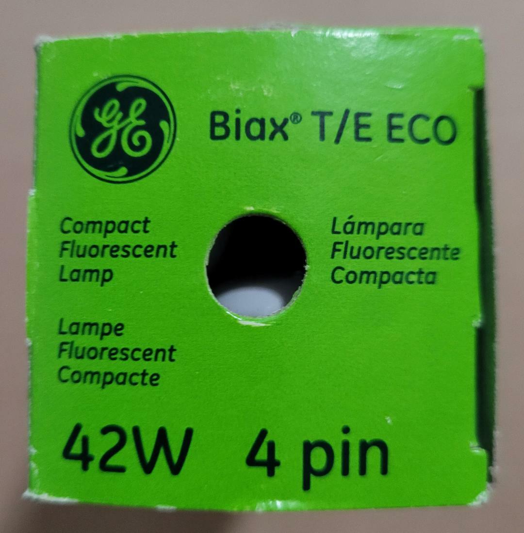 GE General Electric F42TBX/841/A/ECO 42W 4Pin GX24q-4 CFL