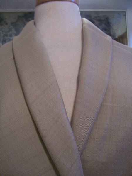 ITALIAN DESIGNER FABRIC SILK VISCOSE SLUBBY BEIGE 3yds Najniższa cena, wyprzedaż