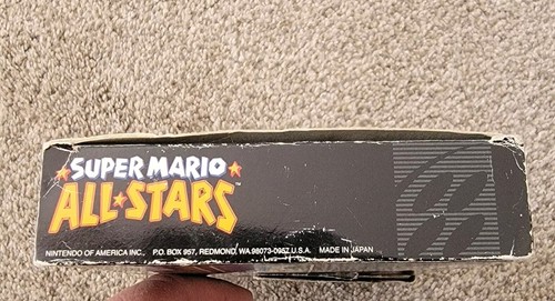 Super Mario All-Stars (Super Nintendo, 1993) SNES COMPLETO PROBADO CIB - Imagen 19 de 24
