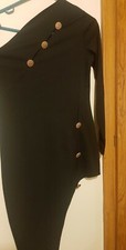 Women's One Long Sleeve Shoulder Bodycon Party Mini Dress