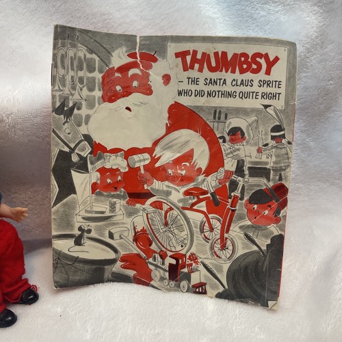 Thumbsy The Santa Claus Sprite Fuller Brush Company Christmas Vintage Book - Bild 5 von 12