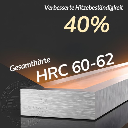 Flachstahl 1 bis 80mm x 300mm HSS Flacheisen Bandstahl Flachmaterial Flachstange - Bild 2 von 5