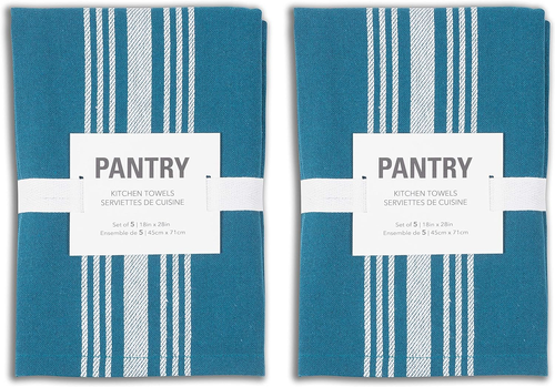 Soho Kitchen Dish Towel Set of 10 | 18 X 28 Inch Tea Towels | Soft and Absorbent - Picture 4 of 12