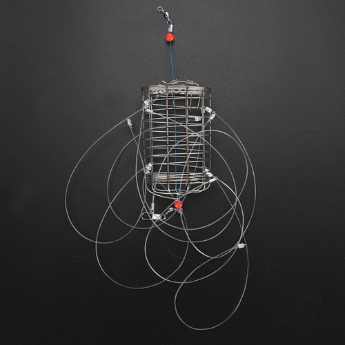 8 Loops Crab Trap Cylindrical Crab Snare Crab Trap With 8 Loops For Fishing - Picture 1 of 12