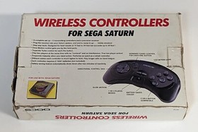 Doc's Sega Saturn Wireless Remote Controllers, CIB, RARE, Excellent Condition