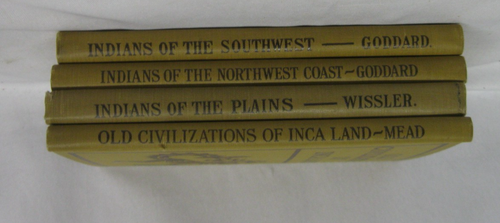 Indian Civilizations 4 Book Lot American Museum of Natural History 1920's - Picture 4 of 14