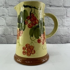 Pizzato Hand-Made and Hand-Painted Ceramic Pitcher