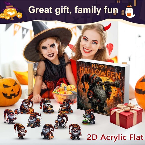 Halloween 2D Ornamente Countdown Blind Set Halloween Christbaumschmuck - Bild 7 von 10
