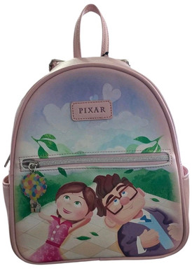 NWT DISNEY PIXAR UP CARL & ELLIE LOUNGEFLY MINI BACKPACK Loungefly Disney Pixar Up Carl & Ellie Cloud Gazing Mini  main image 2