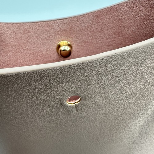 New Samara Medium Shoulder Bag Purse Crossbody Peony Pink Adjustable Strap - Picture 14 of 14