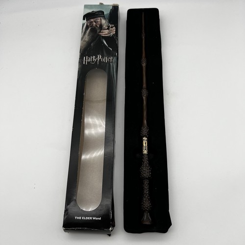 Harry Potter Official Collector's Wand 15” The Elder Wand by Noble Collection - Picture 1 of 7