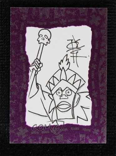 2003 Scooby-Doo! Mysteries and Monsters 43/264 Tone Rodriguez Auto Sketch 2s2 - Picture 1 of 3