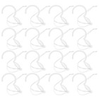 50 Pcs Mosquito Net Hook Canopy Hooks Curtain Plastic Bed Holder