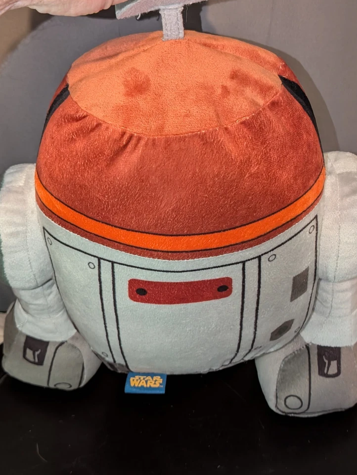Disney-STAR WARS R2-D2 droide juguete de peluche robot de peluche Lucas Films 16,5 pulgadas Foto 3 de 4