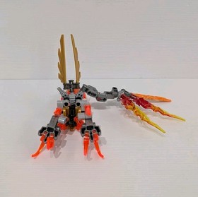 LEGO Bionicle 71308 Tahu Uniter of Fire & 71303 Ikir Creature of Fire Incomplete