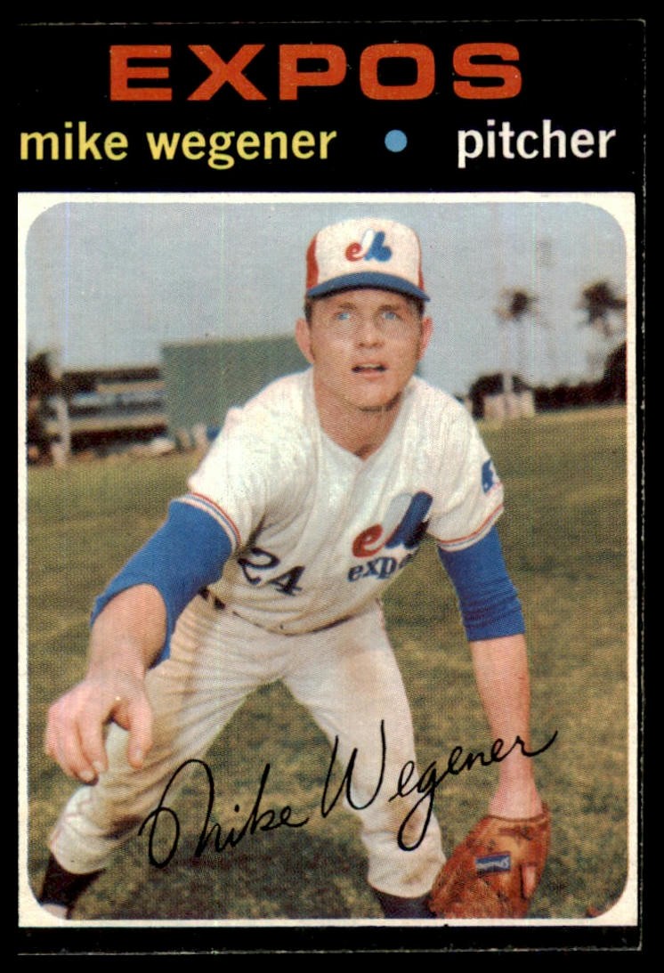1971 Topps Set Break Mike Wegener #608 Ex-ExMint Combine Shipping