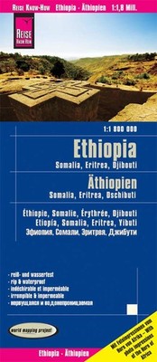 Ethiopia / Somalia / Djibouti / Eritrea 2015 English, Spanish, French, German...